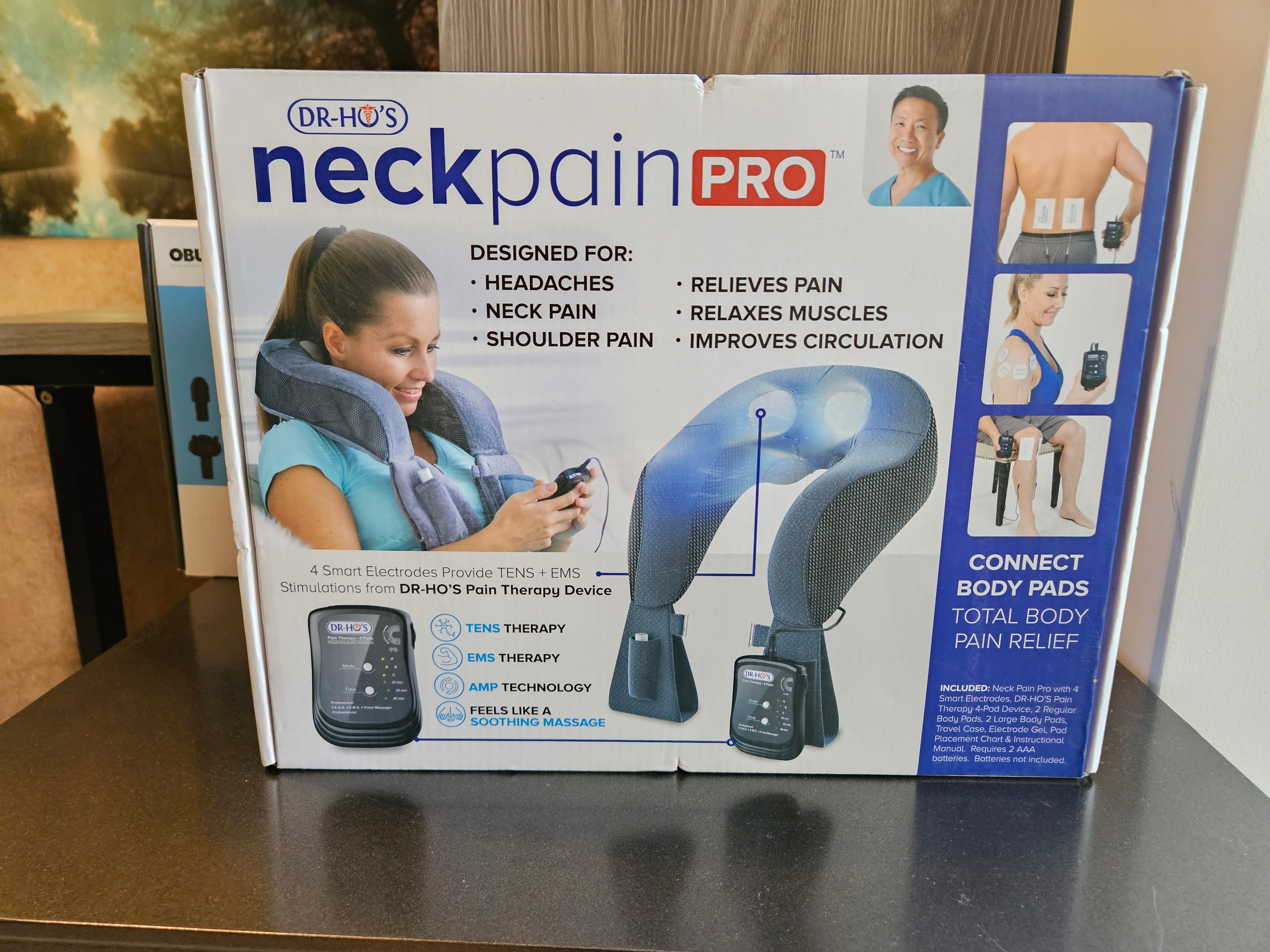 Dr Ho's Neck Pain Pro TENS + EMS Device Relieve Shoulder Pain
